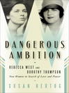 Imagen de portada para Dangerous Ambition